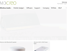 Tablet Screenshot of mocreo.com